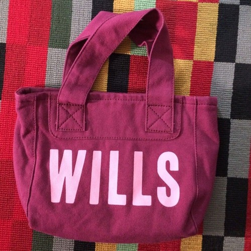 Jack wills maroon pink - jack, tote