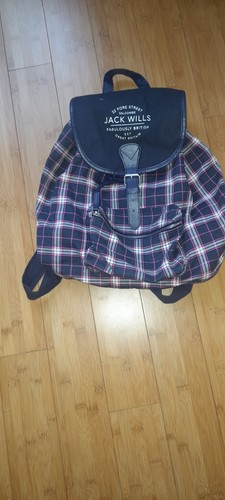 Jack wills checkered backpack - checkered,