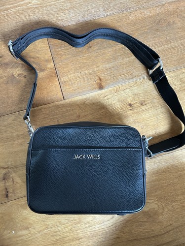 Jack wills black shoulder - shoulder, bag