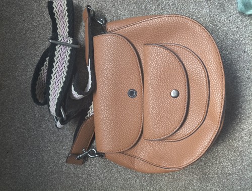 Brown tan adjustable strap - brown,